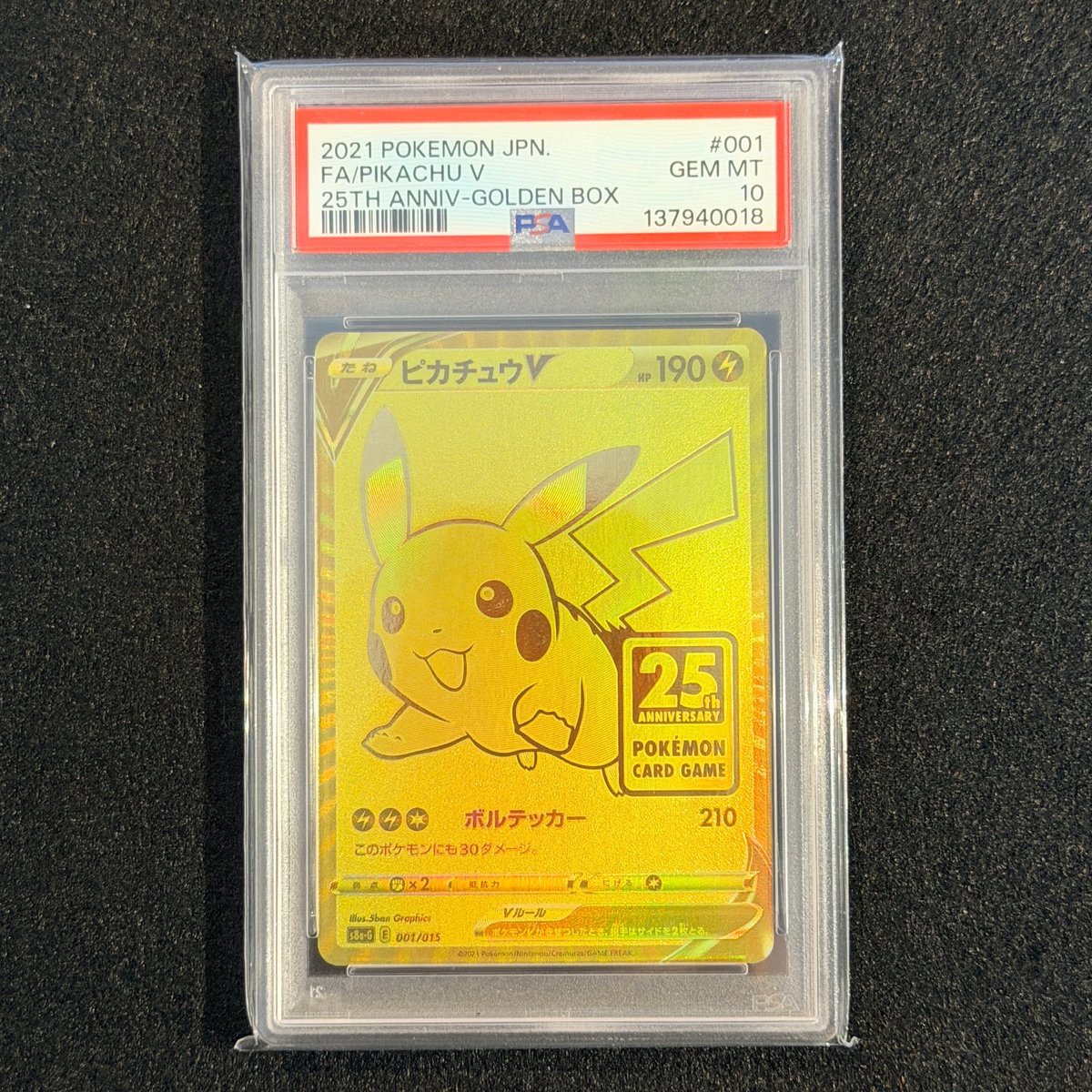 PSA 10 Pikachu V HR