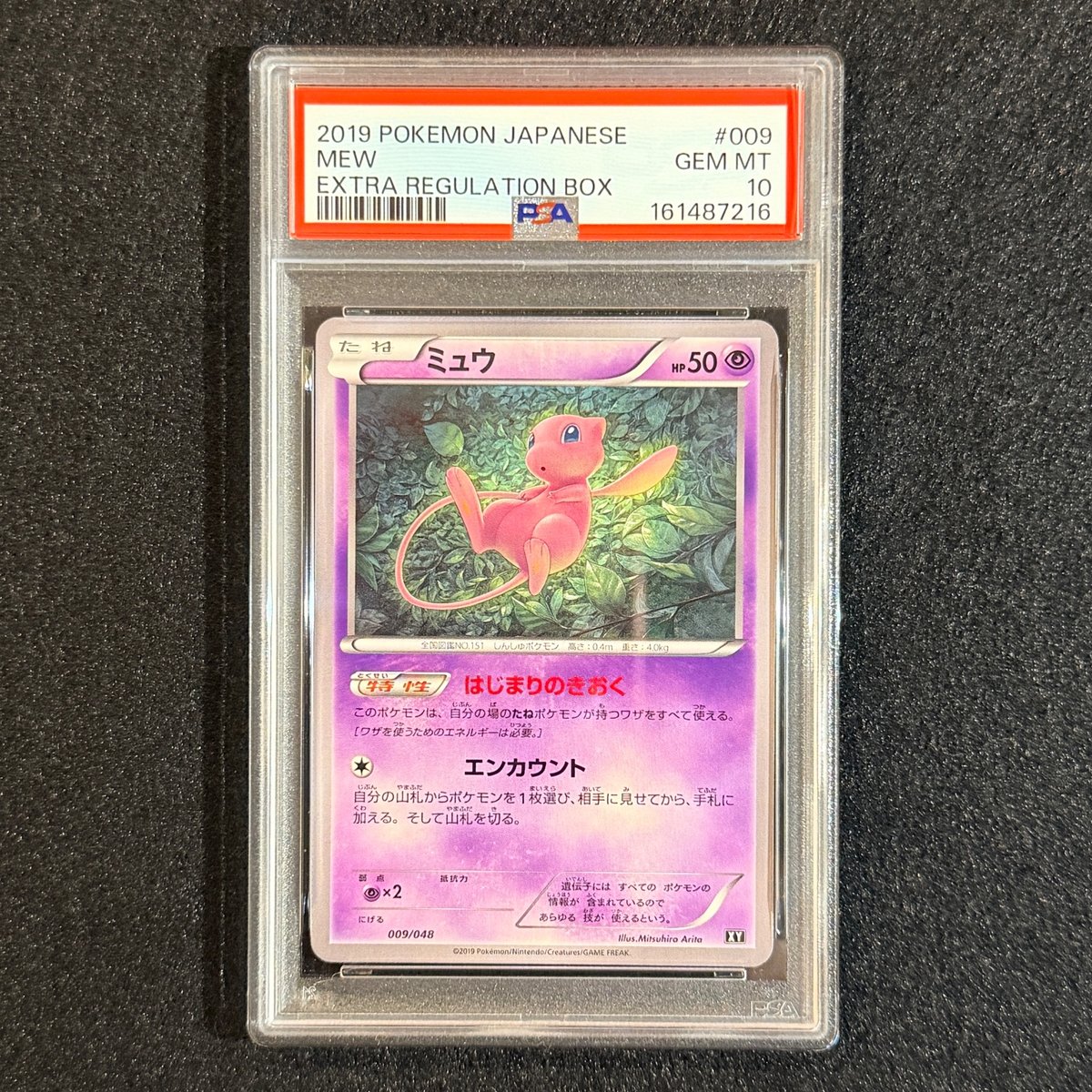 PSA 10 2019 POKEMON JAPANESE EXTRA REGULATION BOX