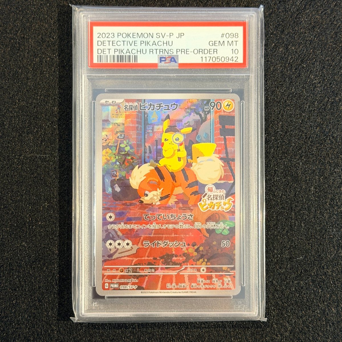 PSA 10 Detective Pikachu PROMO